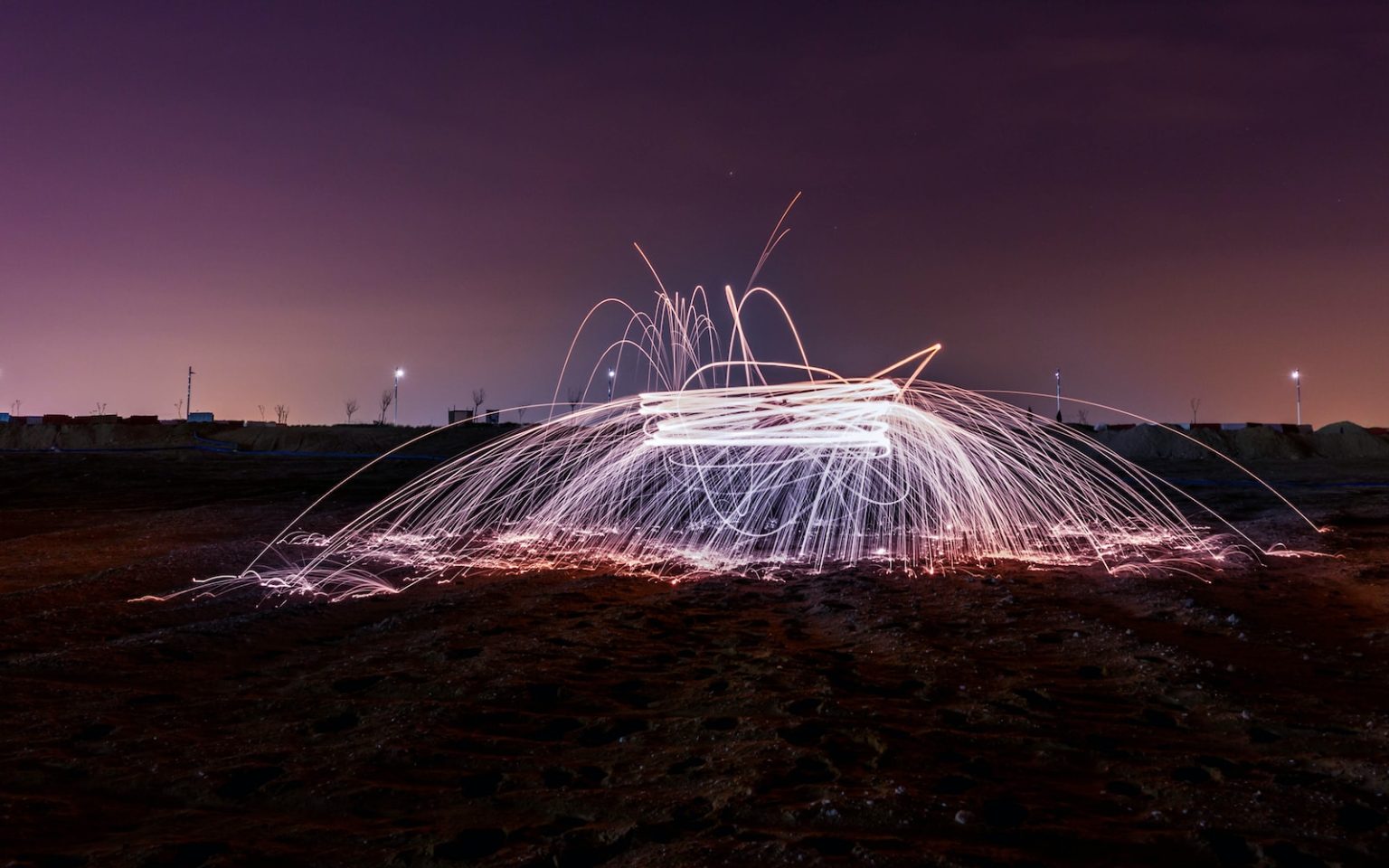 steel wool photography