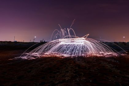 steel wool photography