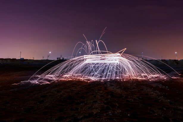 steel wool photography